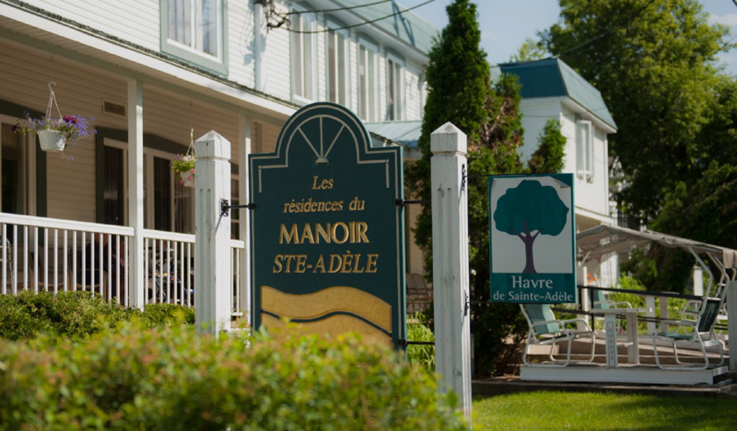 Les Résidences du Manoir Manoir SainteAdèle Résidences pour retraités